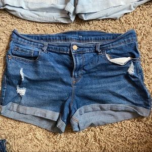 Old Navy Boyfriend Style Denim Shorts size 12